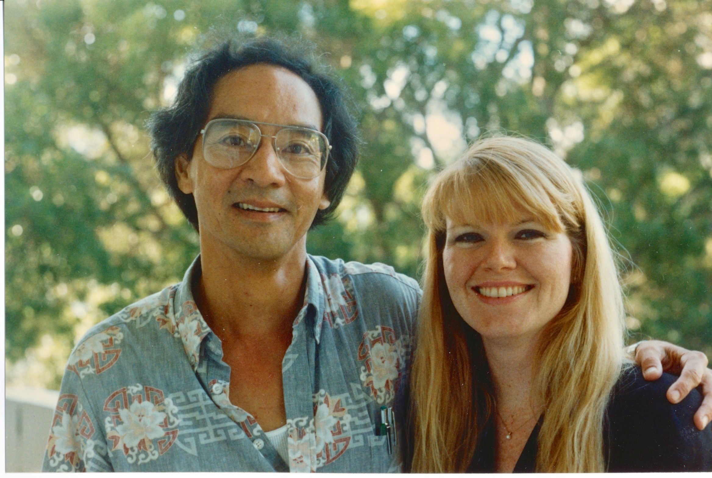 Greta Westat and Dennis Kam at the University of Miami (1980s)